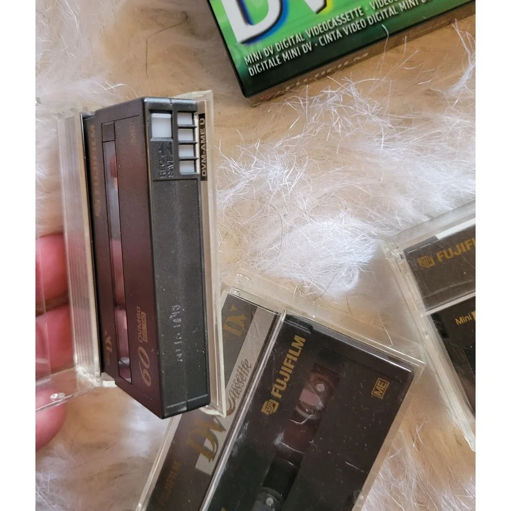Lot Of 8 JVC Fujifilm Mini DV Digital‎ Video Cassette DVC 60min Premium Tapes